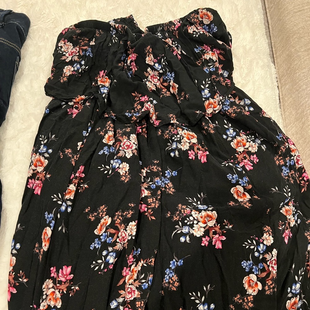 Torrid strapless maxi dress